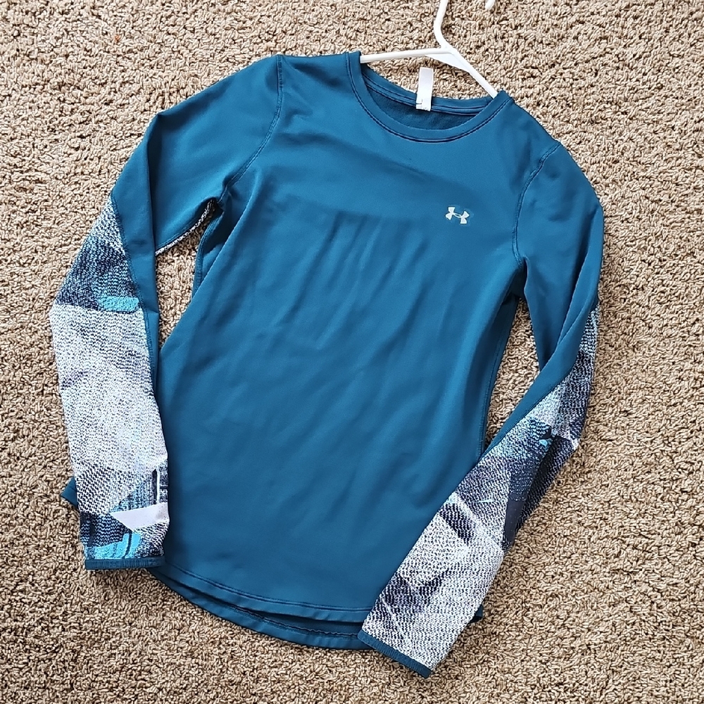 Under Armour Teal Long Sleeve Shirt